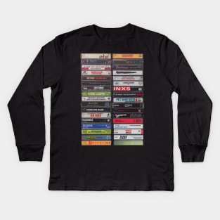 Classic cassette tape Kids Long Sleeve T-Shirt